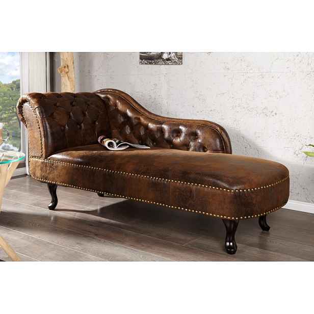 Chesterfield lenoška ZETHOS Dekorhome