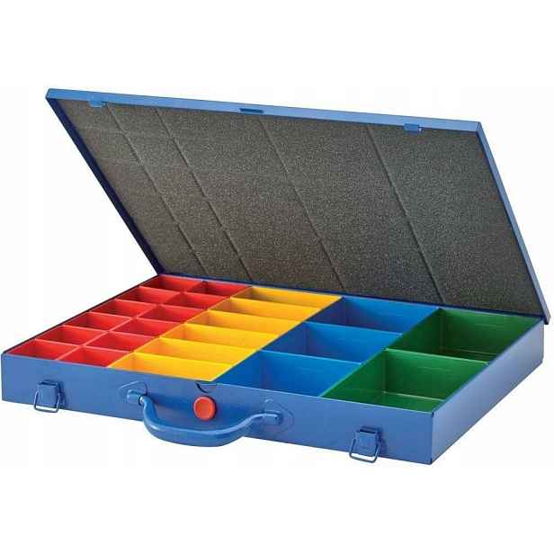 Kufr sortiment. 440x330x66 mm s 23 vložkami