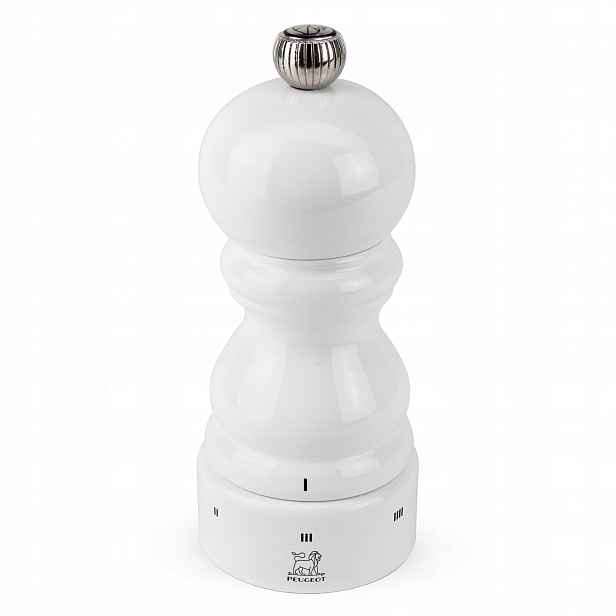 Paris Mlýnek na pepř 12 cm bílý lak u'Select Peugeot
