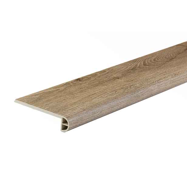 Schodový stupeň Ottawa 1,2 m, 1200x110x25mm, hnědá, Egibi