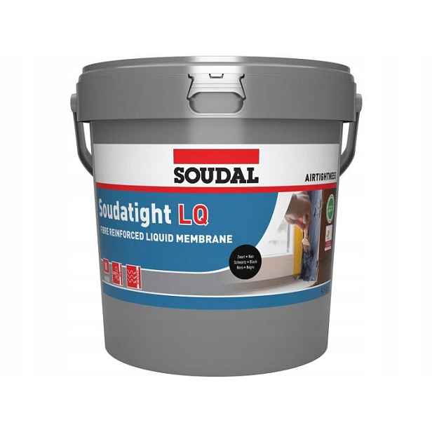Soudal Tekutá membrána Soudatight Lq 4,5 kg černá