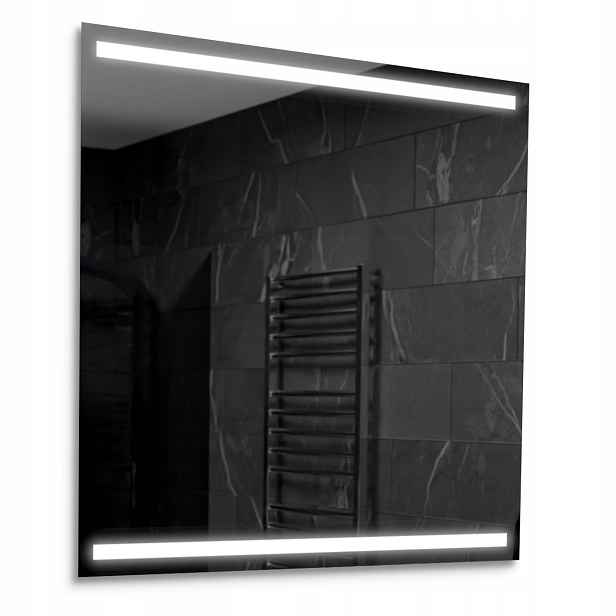 Zrcadlo Led podsvícené na zeď 50x50 cm Denver