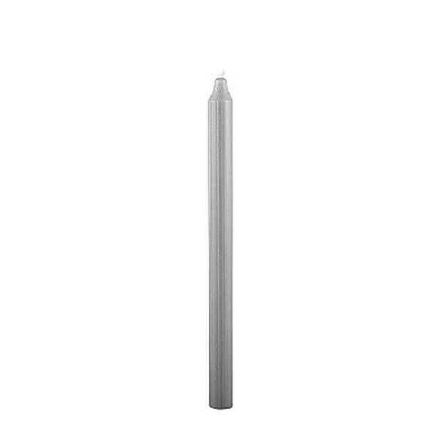 Svíčka 29,5 cm Broste - šedá