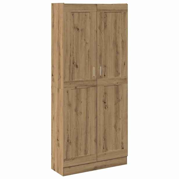 vidaXL Skříň dub artisan 82,5 x 30,5 x 185 cm kompozitní dřevo