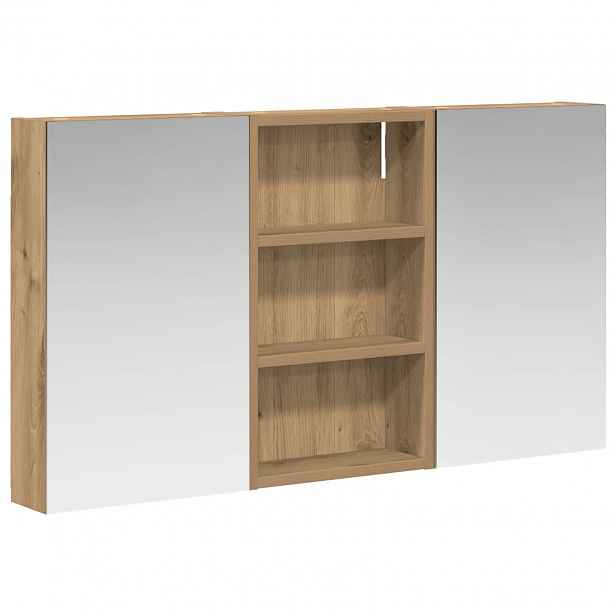 vidaXL Sada koupelnových skříněk 3 ks 90 x 10,5 x 50 cm