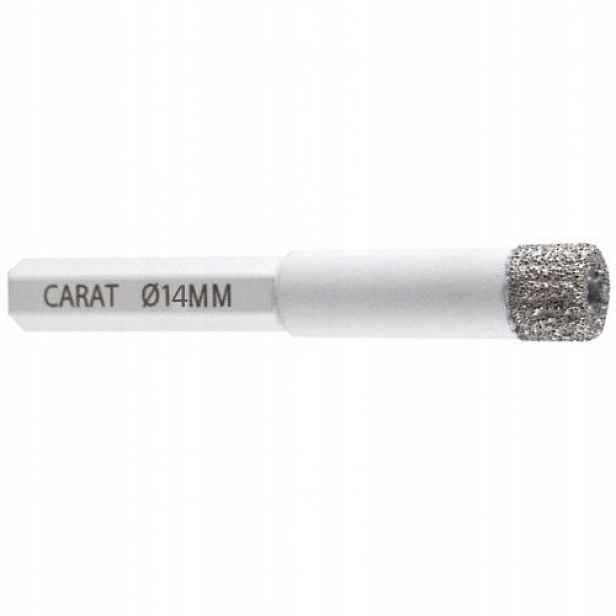 Korunka na Gres Korunkový Vrták 14 mm Hex 1/4'' Carat