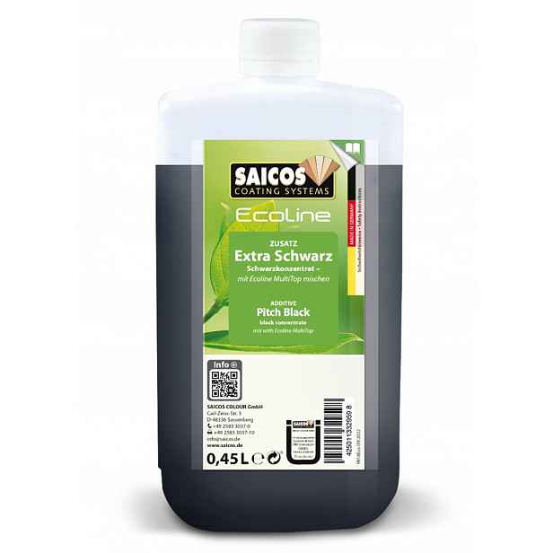 Saicos MultiTop Extra Černý lak na lak 9918 0,45L