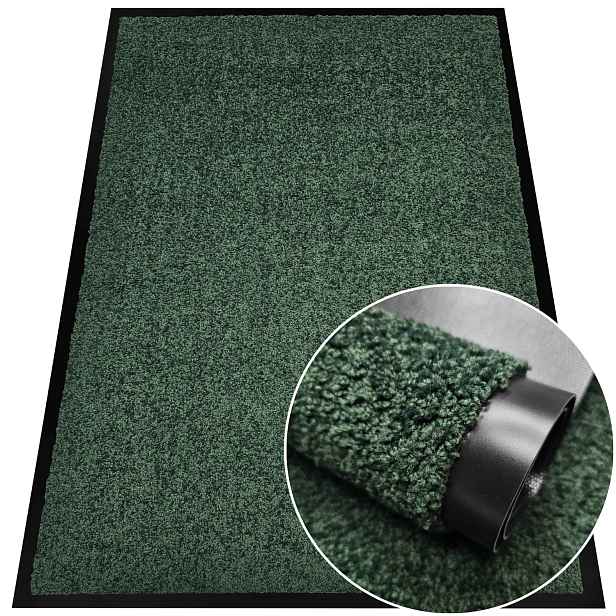 Stěrač Na Dveře 80x120 Zelená Stěračka Na Boty Elegantní Podložka