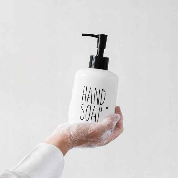 Dávkovač na mýdlo Hand Soap White Bastion Collections