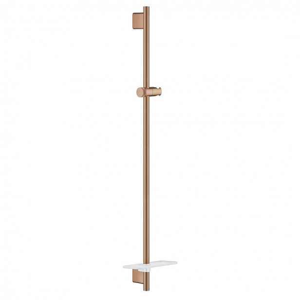 Grohe Rainshower SmartActive - Sprchová tyč s poličkou, 90 cm, kartáčovaný Warm Sunset 26603DL0
