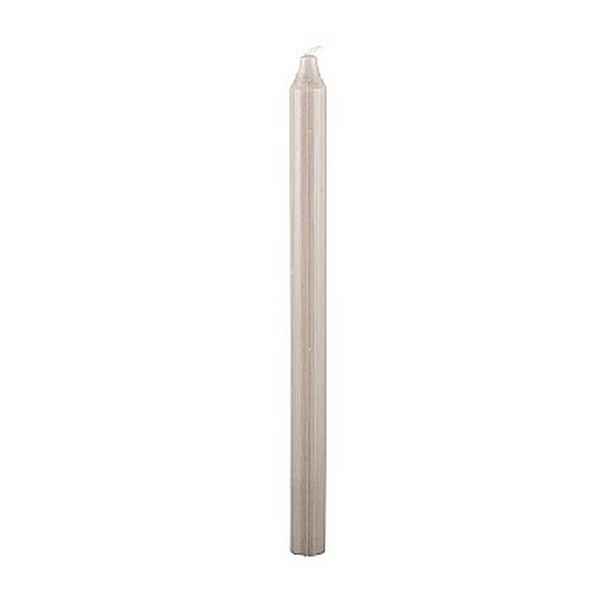 Svíčka 29,5 cm Broste - béžovošedá