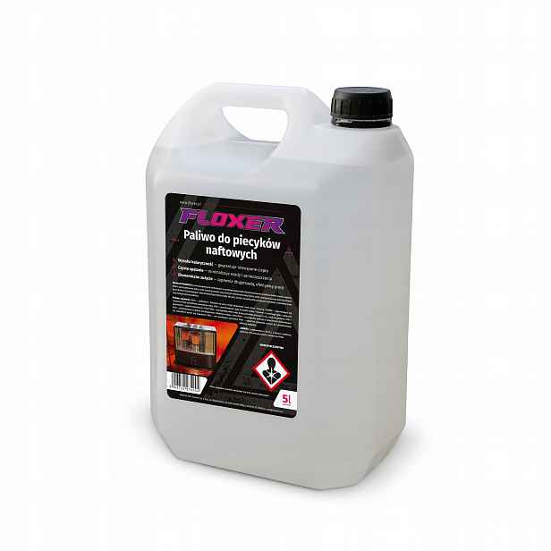 Palivo pro petrolejové pece Premium Floxer 5 l pro kamna a Bio topidla