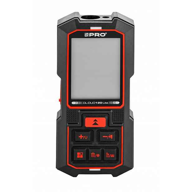 Laserový Dálkoměr Funkce Trackingu DL-DUO120LITE 120 m Usb-c LCD Pro