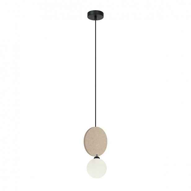 Lustr Závěsná lampa Andrea G9 Černá Minimalistická do chodby Italux