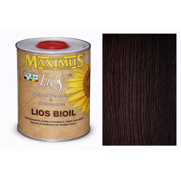 Maximus Lios Bioil Wenge Čokoládově hnědý 1L olej barvící dřevo