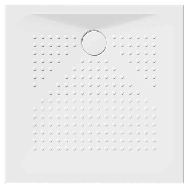 GSI Keramická sprchová vanička, čtverec 90x90x4cm, bílá ExtraGlaze