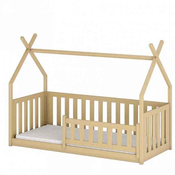 Posteľ Domček Bodzio 80x160 pine
