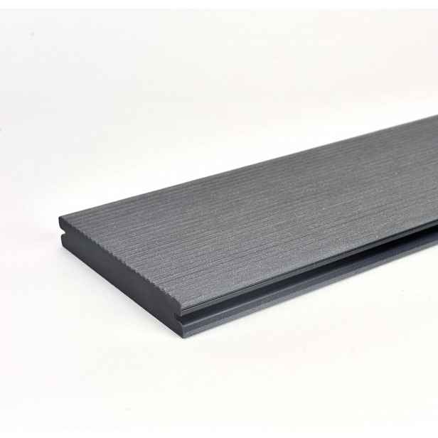 Prkno terasové dřevoplastové Twinson Massive odstín břidlice 140x20×6000 mm