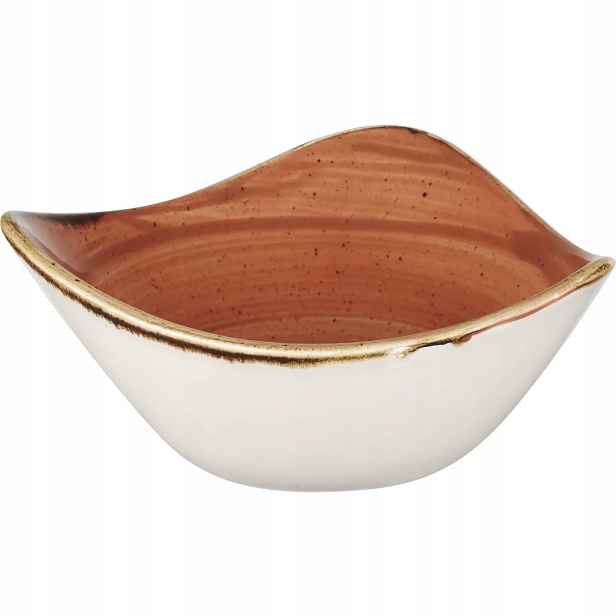 Talíř hluboký Churchill Stonecast Spiced Orange 15,3 cm 12 ks
