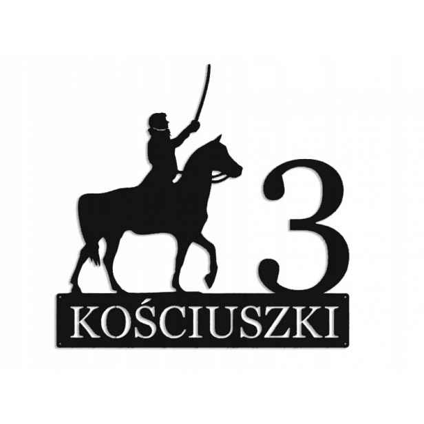 Číslo Na Dům 48 cm Tabule Adresa Ocel 2 mm Grafika 5358