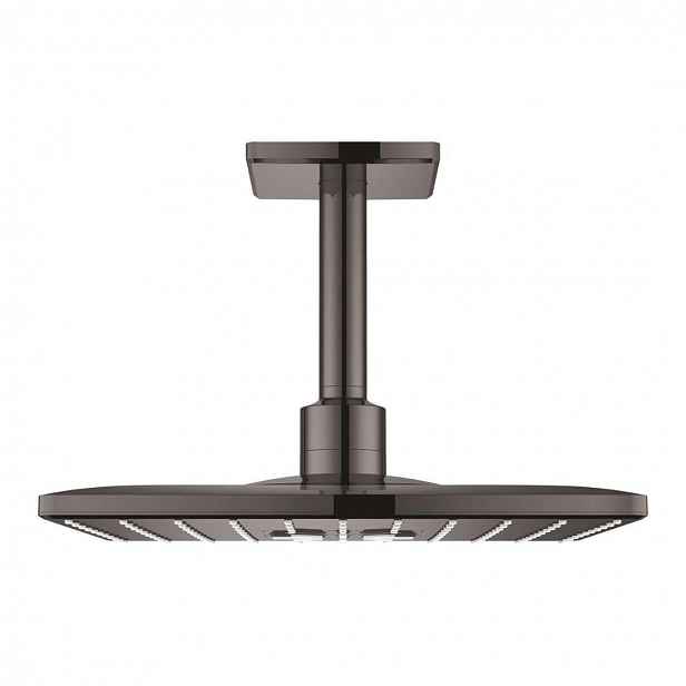 Grohe Rainshower SmartActive Cube - Hlavová sprcha 310, sprchové rameno 14 cm, 2 proudy, Hard Graphite 26481A00