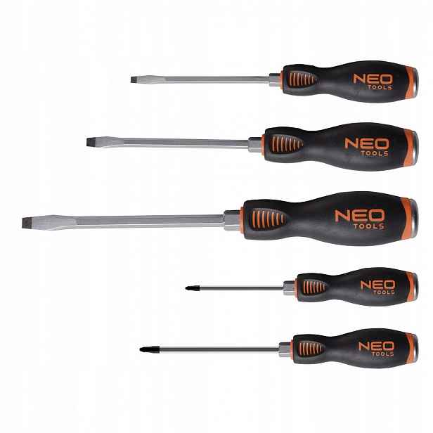 Neo Tools Šroubováky Na Šlehání, S2, Sada 5 Ks
