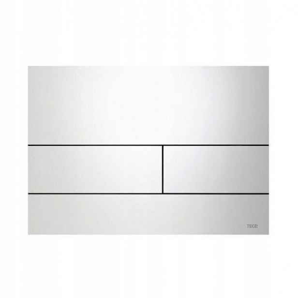 TECEsquare II splachovací tlačítko 9240832 bílý lesk