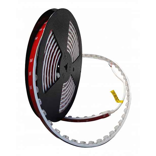 Led páska čočková Bílá studená 48 LED/m 24V pružná, hermetická, 5 m