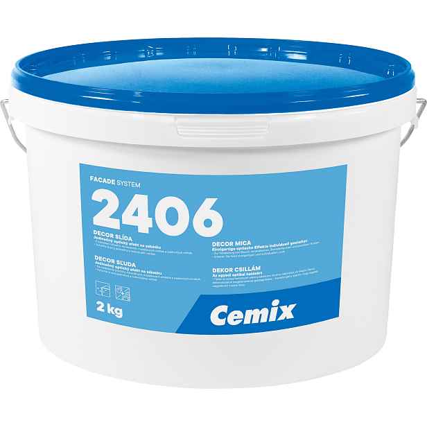 Slída Cemix 2406 Decor 1–3 mm černá 2 kg