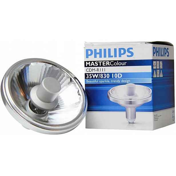 Philips mastercolour CDM-R111 Elite 35W 830 10D GX8.5 3000K žárovka