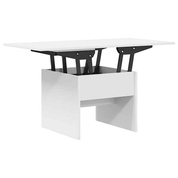 vidaXL Konferenční stolek Bílá 55 x 54,5 x 45 cm Kompozitní dřevo