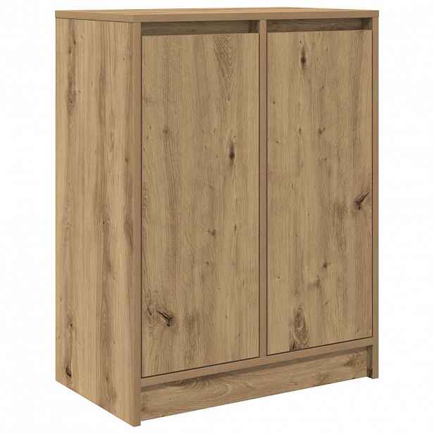 vidaXL Příborník dub artisan 57x34x76 cm kompozitní dřevo
