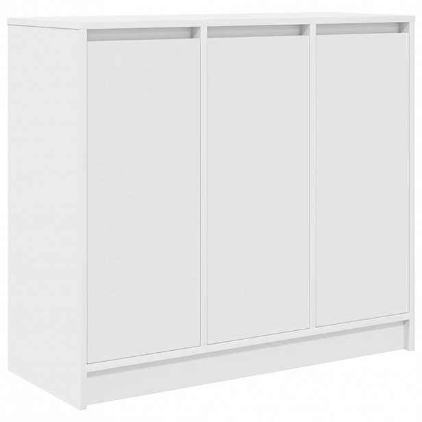vidaXL Příborník bílý 85x34x76 cm kompozitní dřevo