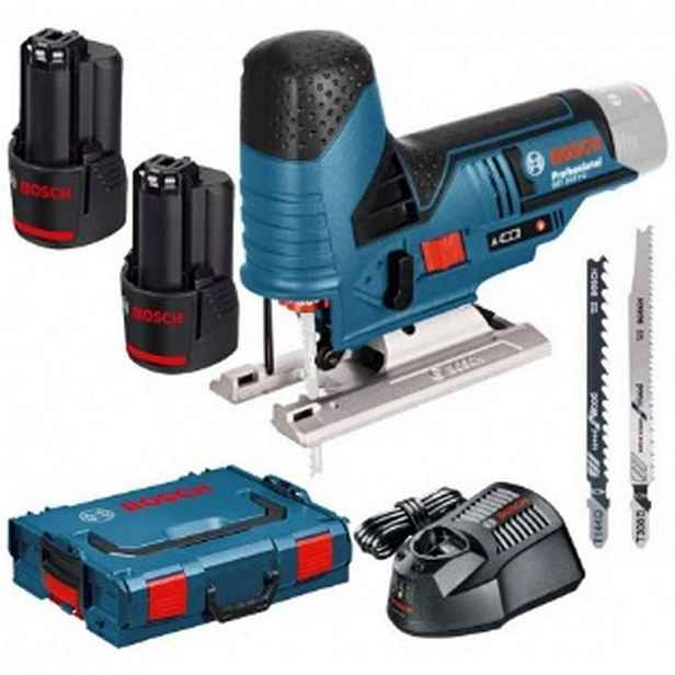 Bosch - 12V AKU přímočará pila, 2x aku 3,0 Ah Li-Ion, nabíječka 06015A1005