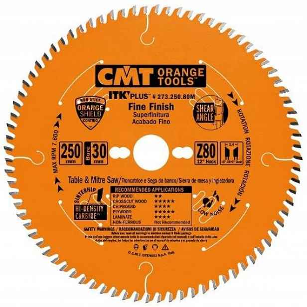 Cmt pilový kotouč ultra tenký 300mm*2,6mm*30mm 96Z finální řez C27330096M