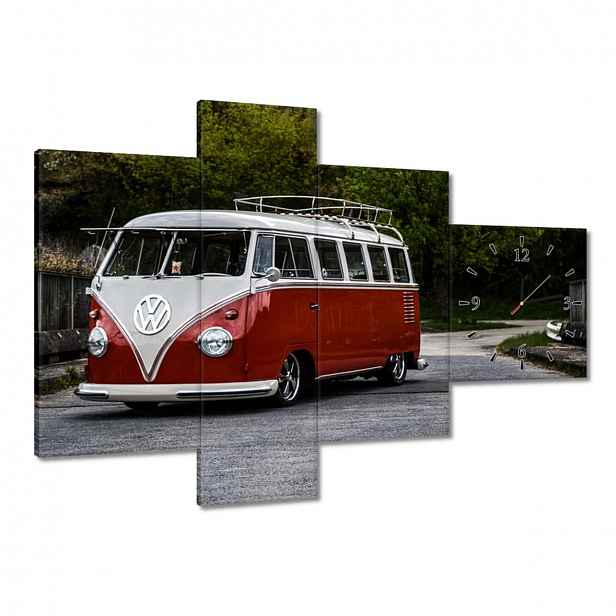 Hodiny 100x70 Volkswagen Transporter Vw