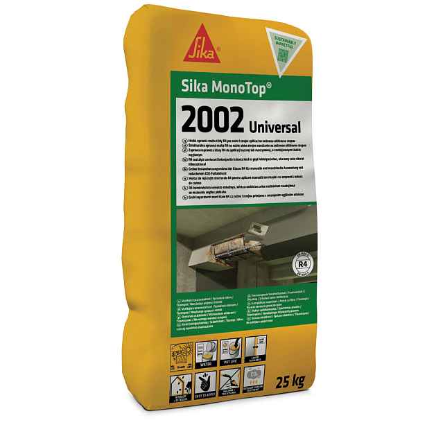 Malta správková hrubá Sika MonoTop-2002 Universal 25 kg