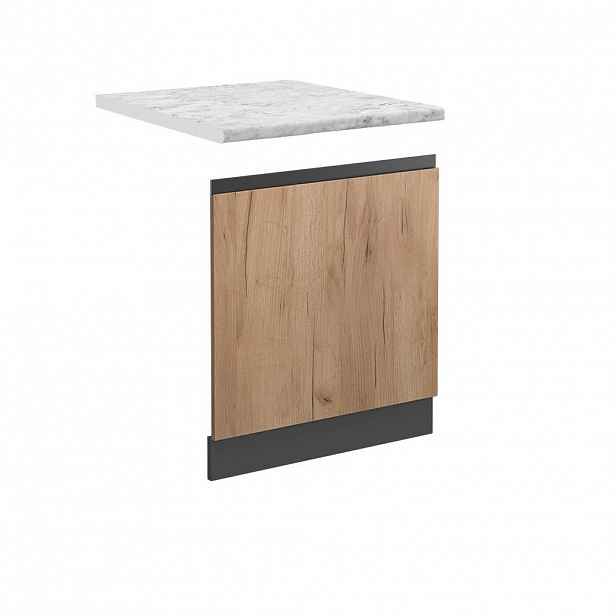 Vicco PŘEDNÍ PANEL R-Line Zlatý mocný dub 60 cm , PD Mramor