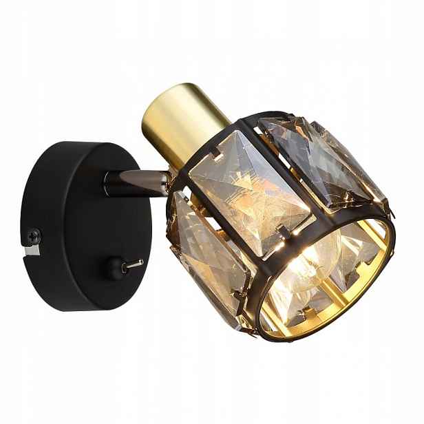 Nástěnné svítidlo Kinkiet černý Indiana E14 pohyblivý zdroj Globo Lighting