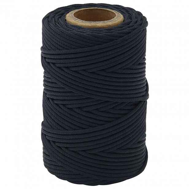 vidaXL Lano na loď 0.2 mm 50 m Královská modrá Polyester