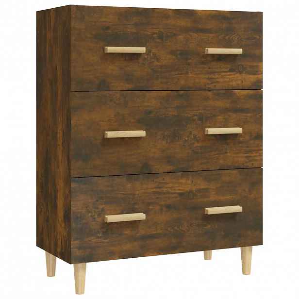 vidaXL Příborník kouřový dub 70 x 34 x 90 cm kompozitní dřevo