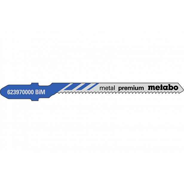 Metabo - Sada pilových plátků na kov, délka 57 mm, 5 ks 623970000