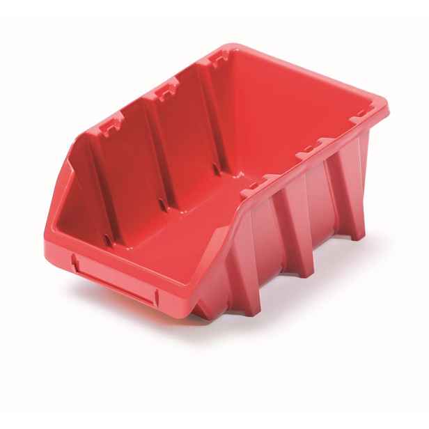 Prosperplast Úložný box BENER II červený, varianta 24,9 cm