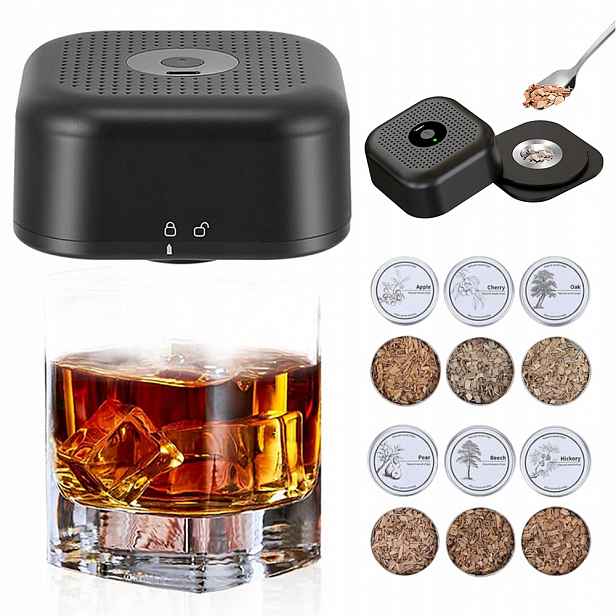 Sada Na Uzení Whisky Smoker Elektrický Usb Dárek