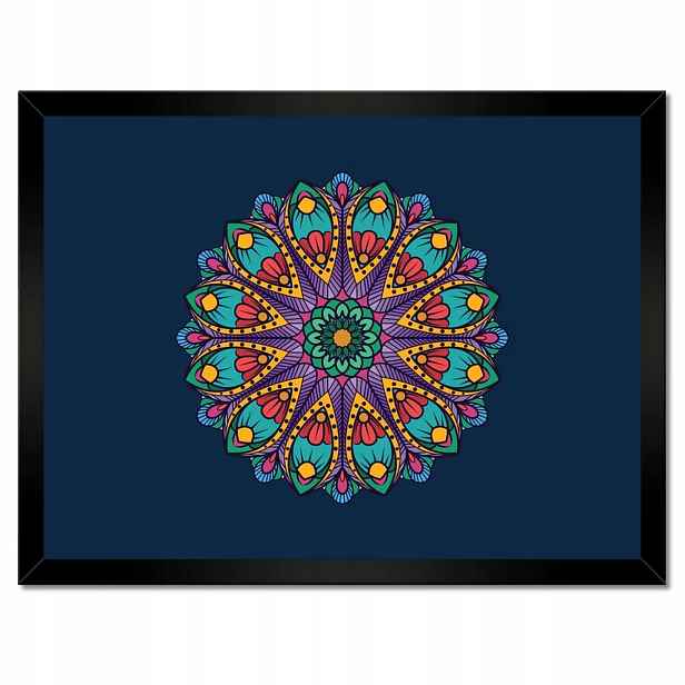 Plakáty v rámu 40x30 Mandala z Maroka Morocco