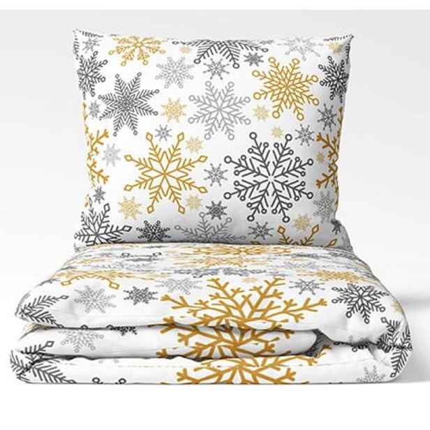 TOP Bavlněné povlečení WINTER COLLECTION 140x200+70x90 Magic white