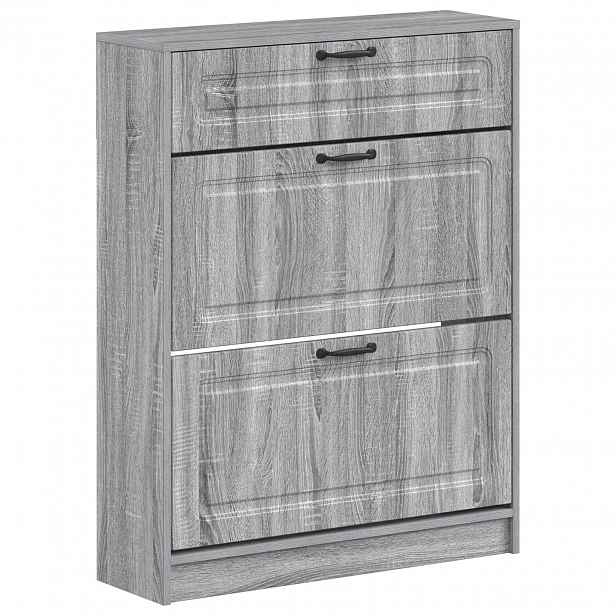 vidaXL Skříň na obuv UTRECHT 78 x 24 x 100 cm Kompozitní dřevo