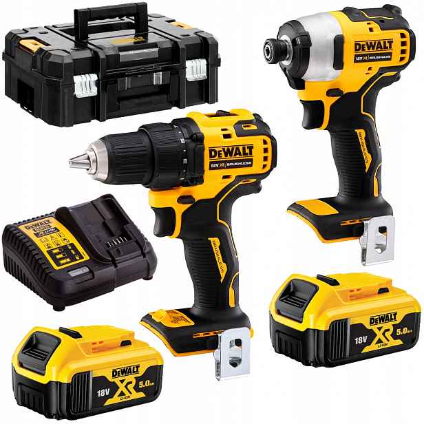 Combo 2 DCD708 DCF809 2x5Ah DeWALT DCK2061P2T