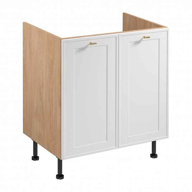 Kuchyňská skříňka SORENTO D80Z -   Puccini/bílý rám