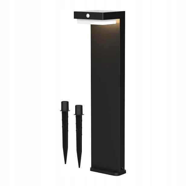 Solární zahradní lampa s pohybovým senzorem a Usb sloupkem Orno